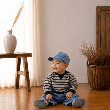 valubebe/85. stripe man-to-man 6M-S
