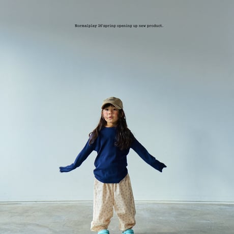 normalplay/56. a day flower pants JS-JM