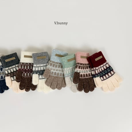 vbunny/18. Oslo glove FREE(8CM_19CM)