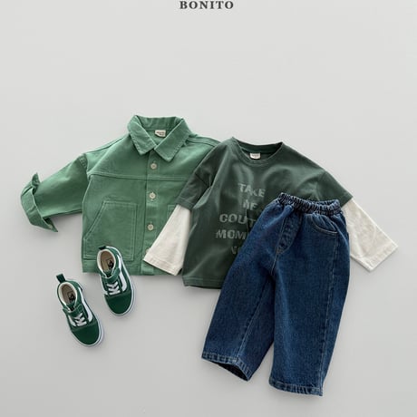 bonito/9. plan ) denim pants 12M-XL