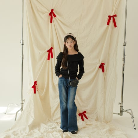sm2/16. stretchy gimo span denim boots cut 9-17