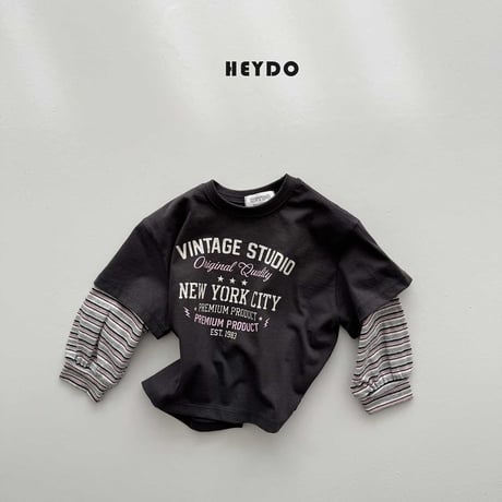 heydo/8. vintage double T-shirt JS-JL
