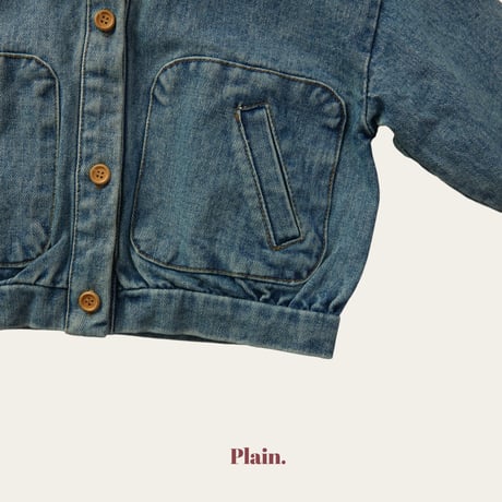 plain/33. dongle denim jacket XS-XL