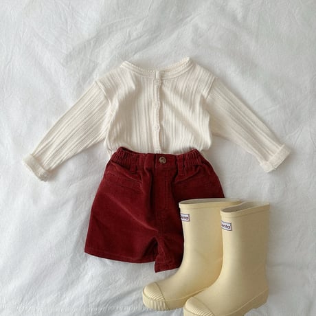 minirobe/11. Corduroy Shorts S-XL