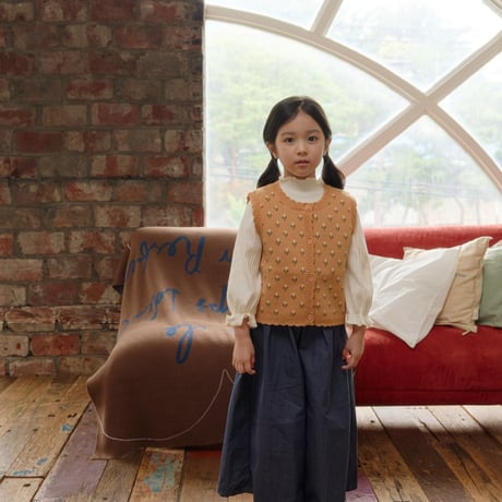 monatelier/17. tulip vest S-2XL