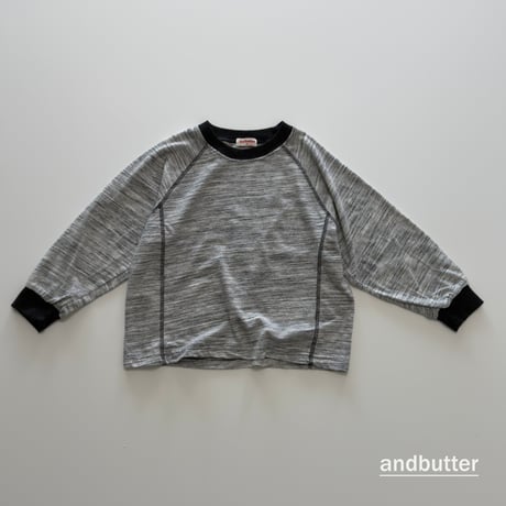 andbutter/46. Slub Line T-Shirt JS-JM