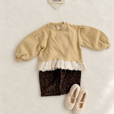 lovin/16. lace fril man-to-man 1-11