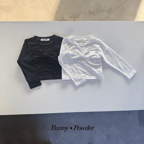 bunnypowder/49. ribbon T-shirt S-XL