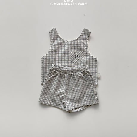onu/43. check blan sleeveless XS-XL