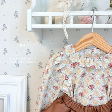 ohho/1. mone fril blouse S-2XL