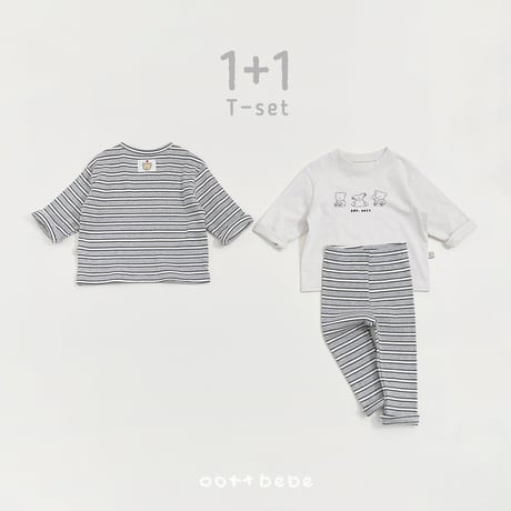 oottbebe/14. sei otte 1 + 1 ( kids ) T-shirt XS(1-2Y)-XL(6-7Y)