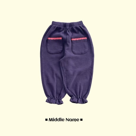 middlename/5. waffle pocket mello pants S-XL