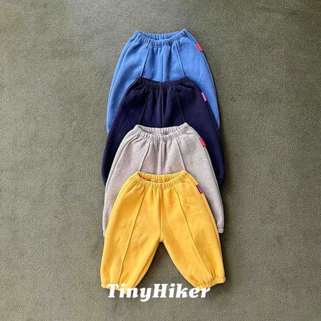 tinyhiker/22. tie embroidery jogger pants XS-XL
