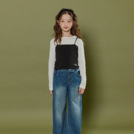 forkchips/1. canvas denim pants M-XL