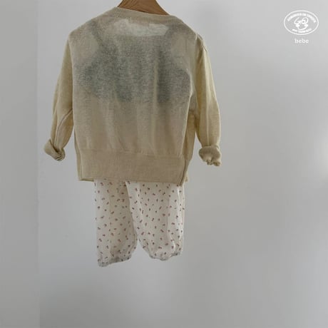 gou/144. B- flower pants 2(6-12M)-3(12-18M)