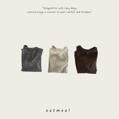 oatmeal/14. flower round XS-XL