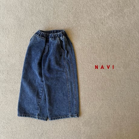 navi/32. wide denim 2XL-JL
