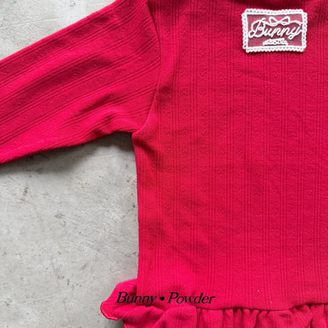 bunnypowder/51. heart ailet T-shirt 2XL-4XL