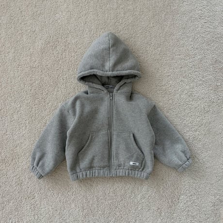 fromi/60. Banded Zip-Up Hoodie JS-JM