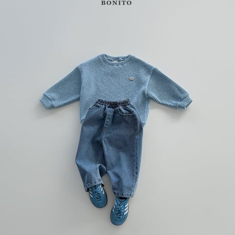 bonito/12. plan knit man-to-man JS-JM