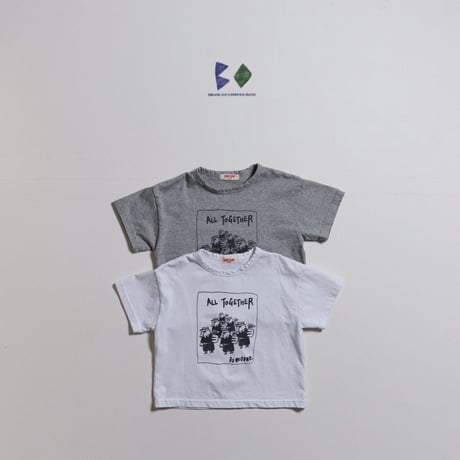 boneoune/56. together half t T-shirt JS-JL