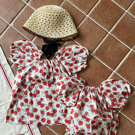 thelala/58. rose one-piece XS-XL