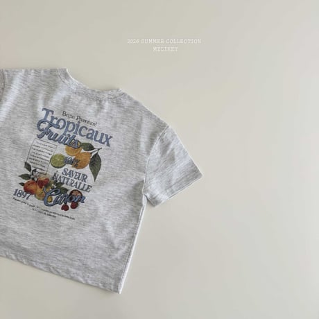 melikey/3. fruit T-shirt XS-XL