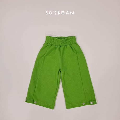 soybean/109. snap wide pants XS-XL