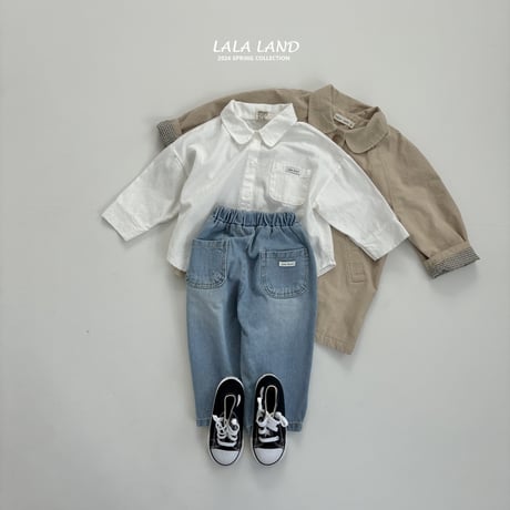 lalaland/35. round collar shirt XS-XL