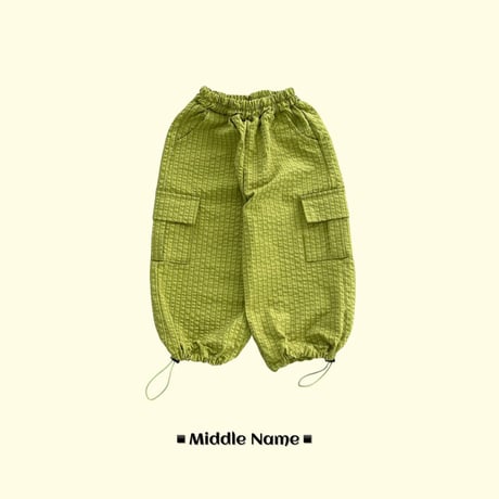 middlename/34. cargo embo check pants JS-JM