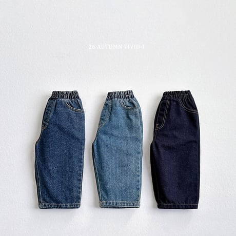 vividi/35. stan dad denim pants XS-XL