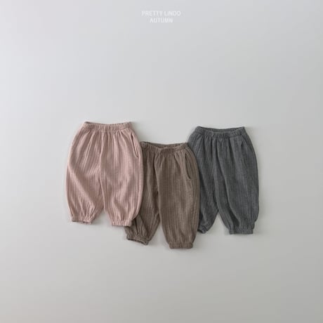 lindo/67. alle knit jogger XS-XL