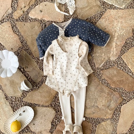 bebeholic/15. eve overalls suit S(3-6M)-XL(18-24M)