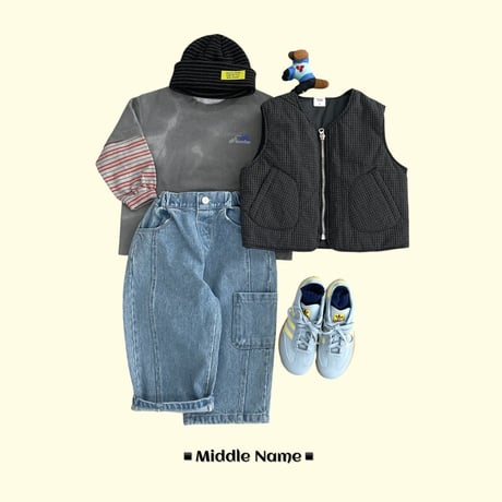 middlename/55. pocket denim pants S-XL
