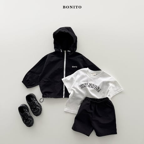 bonito/37. Sentence Short Sleeve T-shirt? JS-JM