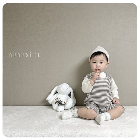 nunubiel/52. bebe Waffle t-shirts S-L