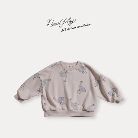 normalplay/58. normal full_print man-to-man 12M-L