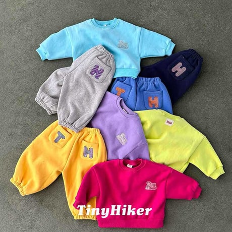 tinyhiker/21. tie embroidery man-to-man XS-XL