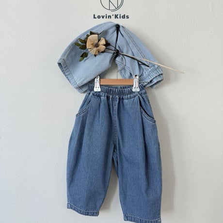 lovin/16. pleated baggy denim pants 1-11