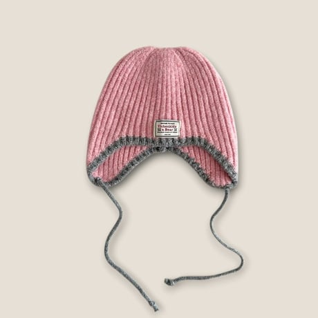 dudie/34. line knit hat FREE(48CM-52CM)