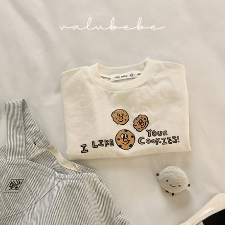 valubebe/61. cookie single T-shirt 6M-S
