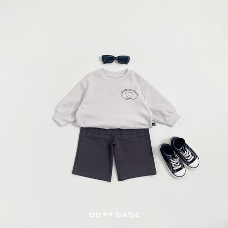 oottbebe/46. moment ( kids ) man-to-man XS(1-2Y)-XL(6-7Y)