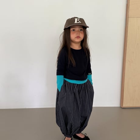 ellymolly/135. rolling two color T-shirt 5-11
