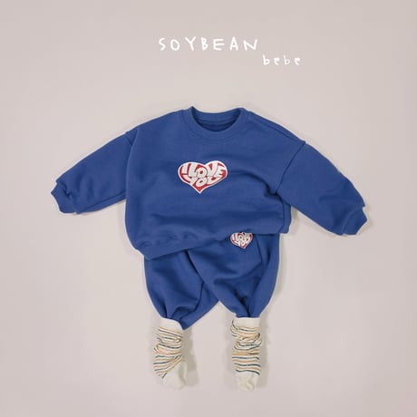 soybean/7. bebe heart updown set S(12M)-M(18M)
