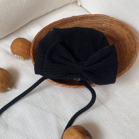 bebeholic/48. may ribbon bonnet FREE