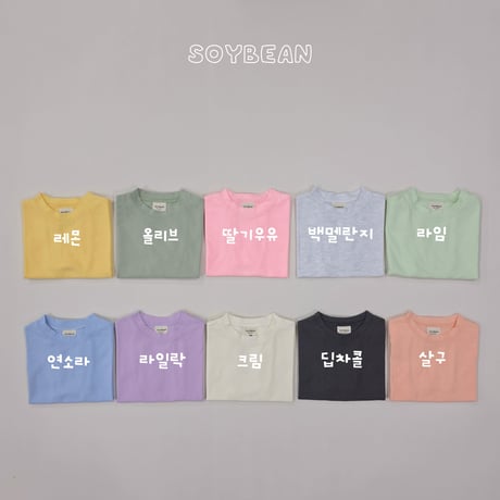 soybean/45. plan ) cotton box half t T-shirt XS-XL