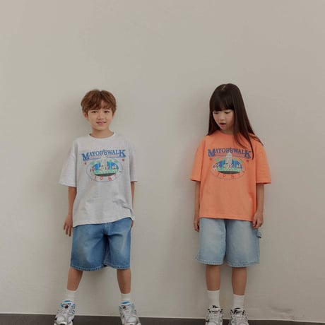heydo/11. running crew T-shirt S-XL