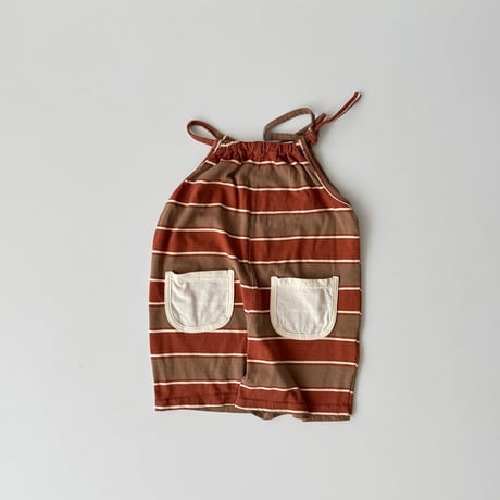 onu/10. string overalls BABY(12M)-S(3-4Y)