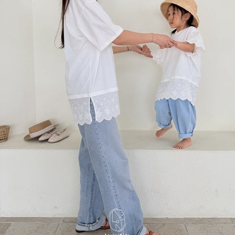 lovin/20. angel lace T-shirt ADULT