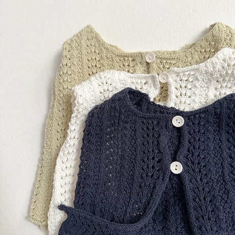 atomeme/11. Coco Knit Vest S-XL